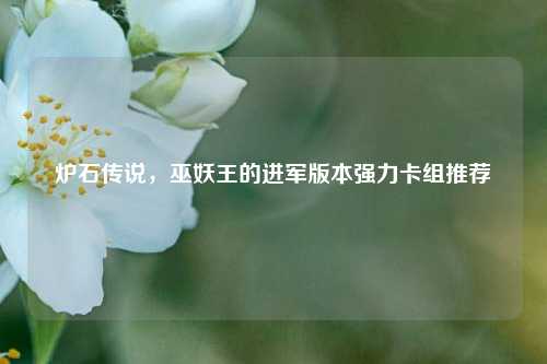 炉石传说,巫妖王的进军版本强力卡组推荐