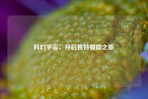科幻宇宙，开启独特冒险之旅
