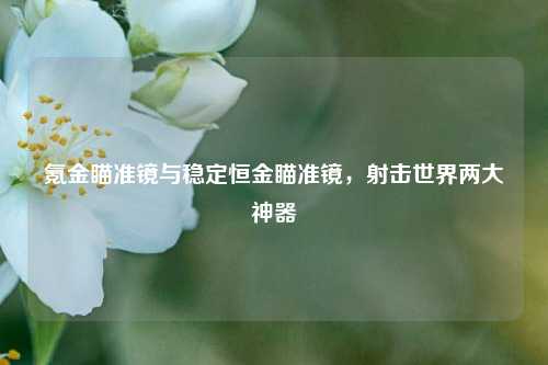 氪金瞄准镜与稳定恒金瞄准镜，射击世界两大神器