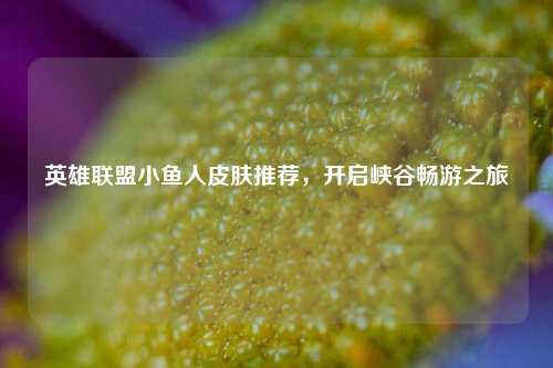 英雄联盟小鱼人皮肤推荐,开启峡谷畅游之旅