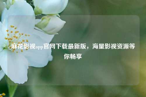 麻花影视app官网下载最新版,海量影视资源等你畅享