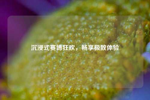 沉浸式赛博狂欢,畅享极致体验