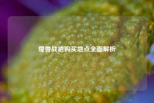 魔兽战袍购买地点全面解析